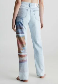 Calvin Klein Jeans High Rise Printed - Straight Leg Jeans - Denim Light -Geselecteerde Modieuze Dameskledingwinkels 00bd63048ee84ac0bfde9ec84cddfb9c
