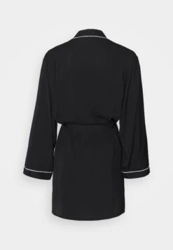 Anna Field Amanda Satin Dressing Gown - Badjas - Black -Geselecteerde Modieuze Dameskledingwinkels 02d6ba585165492c8f07ab44f0a3d177