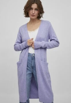 Vila Viril Long Cardigan - Vest - Sweet Lavender -Geselecteerde Modieuze Dameskledingwinkels 0461c2f76a344ff59c27726778a76a92