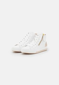 Gabor Comfort Sneakers Laag - Weiss/Muschl/Gold -Geselecteerde Modieuze Dameskledingwinkels 084bf87d002d425b863be973f6443509