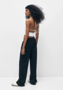 PULL & BEAR Broek - Black -Geselecteerde Modieuze Dameskledingwinkels 087028c47c9441f69a9d0989426fddcb