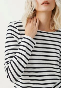 Part Two Vinka - Longsleeve - Dark Navy Stripe -Geselecteerde Modieuze Dameskledingwinkels 1004aebce7d24c38a5259647abf2e726