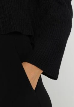 Even&Odd Cropped Jumper - Trui - Black -Geselecteerde Modieuze Dameskledingwinkels 10716b29e3fd4dcd813ae28c5b6486e3