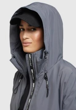 Khujo Blair - Jas - Graublau -Geselecteerde Modieuze Dameskledingwinkels 11333b478c504f70ae2c2ee14d49488c