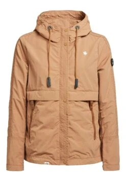 Khujo Zahira3 - Lichte Jas - Toffee -Geselecteerde Modieuze Dameskledingwinkels 173b55347455497daa163dfe3036ab3c