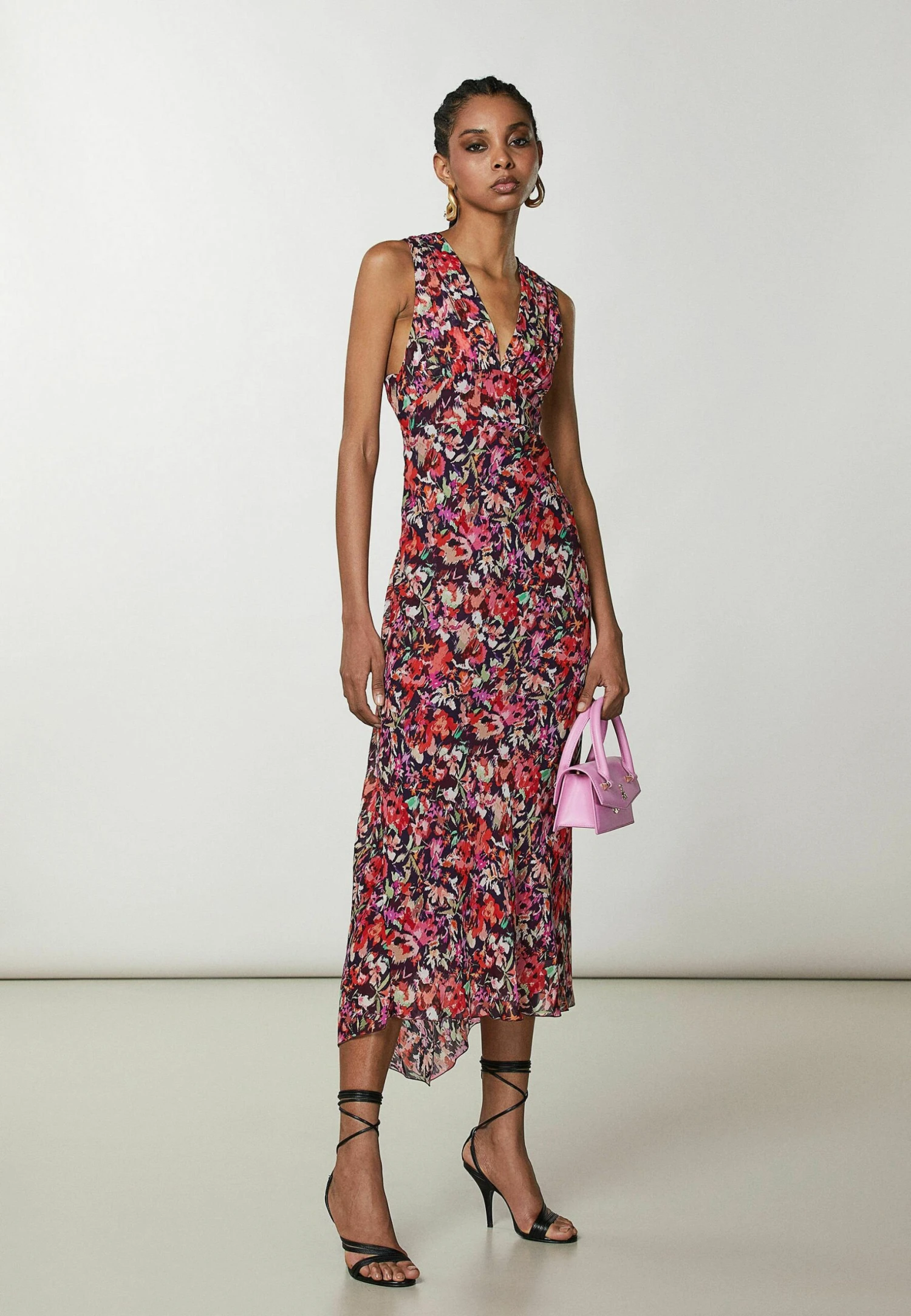 Patrizia Pepe Long - Maxi-Jurk - Martianredflower 1 Patrizia Pepe Long - Maxi-Jurk - Martianredflower