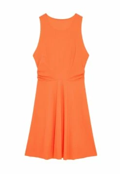 Patrizia Pepe Essential- Jurk - Intense Coral -Geselecteerde Modieuze Dameskledingwinkels 19be06342ebf437a8ed86fca36f16e03