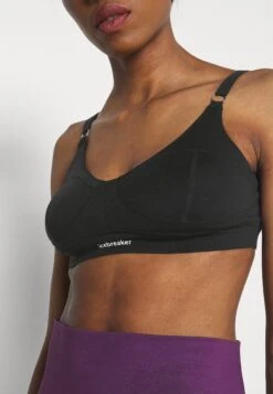 Icebreaker Merino Queens Clasp Bra - Sport Bh - Black -Geselecteerde Modieuze Dameskledingwinkels 22551071461349939f18889e8be0b48c