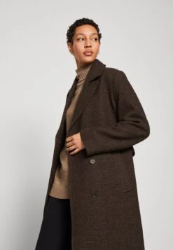 Selected Femme Slfmilo Coat - Mantel - Java Check -Geselecteerde Modieuze Dameskledingwinkels 24cad1c5a02a4d8d832fd20fd77c1454