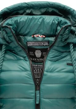 Navahoo Lulana - Jas - Petrol Melange 16 Navahoo Lulana - Jas - Petrol Melange -Geselecteerde Modieuze Dameskledingwinkels 27775143c08946a6a428fe7e86ebf201