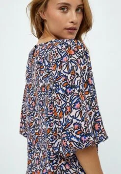 Minus Selia 3/4 Sleeve- Blouse - Ash Rose Print -Geselecteerde Modieuze Dameskledingwinkels 2a85ae4486634f4cb586d8b84444357e