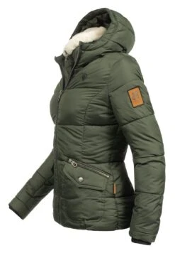 Navahoo Megan - Winterjas - Olive Green -Geselecteerde Modieuze Dameskledingwinkels 3100d408049643c8b527341fa04c5f51