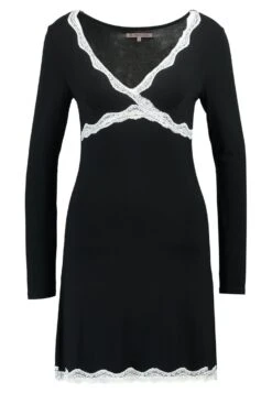 Anna Field Nachtjapon - Black -Geselecteerde Modieuze Dameskledingwinkels 32fa00dfae104f94a6dcda686bd2fdf8