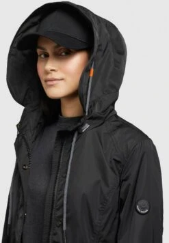 Khujo Debby - Lichte Jas - Schwarz -Geselecteerde Modieuze Dameskledingwinkels 36b4aed63549466989d983d0a0bd509c