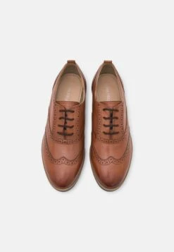 Anna Field Leather- Veterschoenen - Cognac -Geselecteerde Modieuze Dameskledingwinkels 434c1f2c47904de1be8212881283ceac