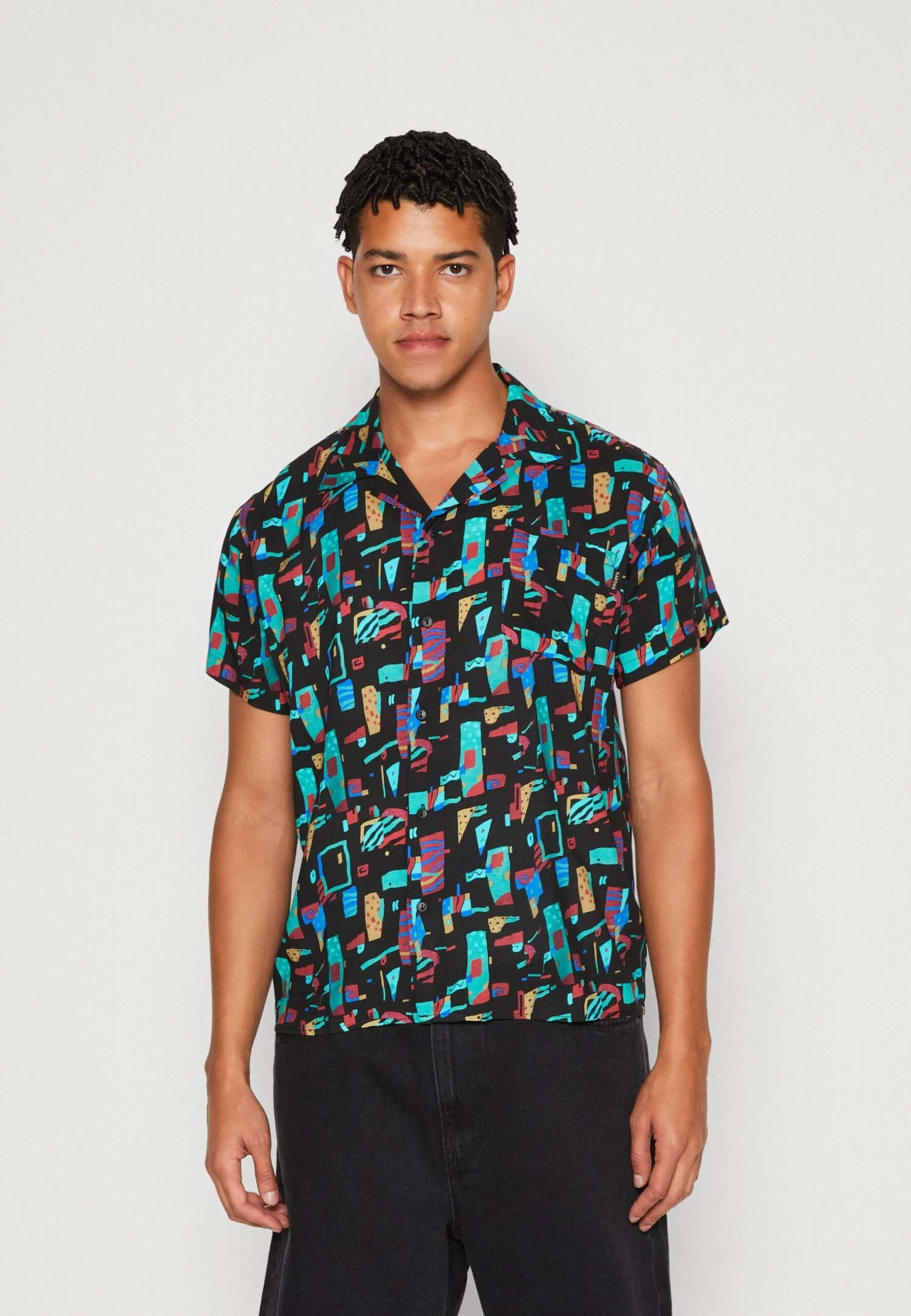 Kaotiko Shirt Bel Air Unisex - Overhemdblouse - Turquesa 1 Kaotiko Shirt Bel Air Unisex - Overhemdblouse - Turquesa