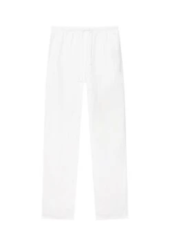 PULL & BEAR Flowing Faded - Broek - White -Geselecteerde Modieuze Dameskledingwinkels 45117ad7e3b243b5a0f5bc7fdf66a357