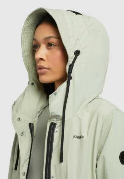 Khujo Adda - Halflange Jas - Blassgrün -Geselecteerde Modieuze Dameskledingwinkels 4cd7a195cfdf4272a2095a462d8c6fa6