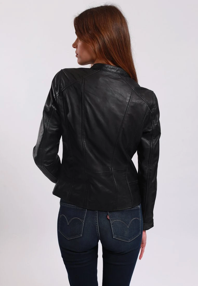 Lee Cooper Leren Jas - Black 3 Lee Cooper Leren Jas - Black - Afbeelding 3