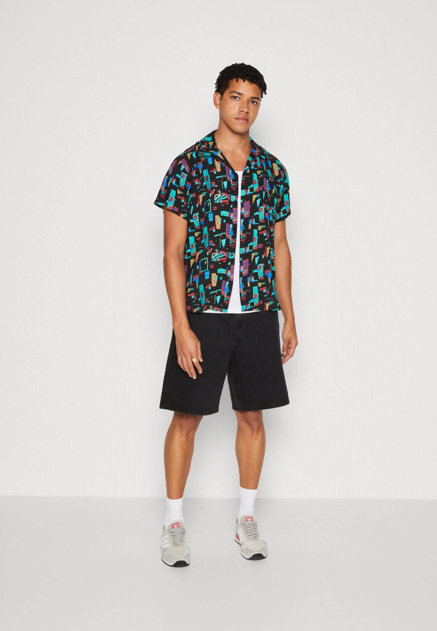 Kaotiko Shirt Bel Air Unisex - Overhemdblouse - Turquesa 2 Kaotiko Shirt Bel Air Unisex - Overhemdblouse - Turquesa - Afbeelding 2