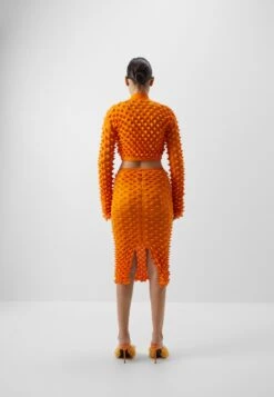 Spiky Cardigan - Vest - Orange -Geselecteerde Modieuze Dameskledingwinkels 6adf4f2ca55e4b29969d33a7394e084d