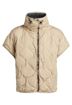 Khujo Ery - Jas - Beige -Geselecteerde Modieuze Dameskledingwinkels 6f7430a9975e4807bbb4b11a25ffe56c