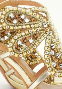 Alma En Pena Burano - Sandalen Met Hoge Hak - Gold -Geselecteerde Modieuze Dameskledingwinkels 76a8b91dcf234219bedb7d68900bb19d