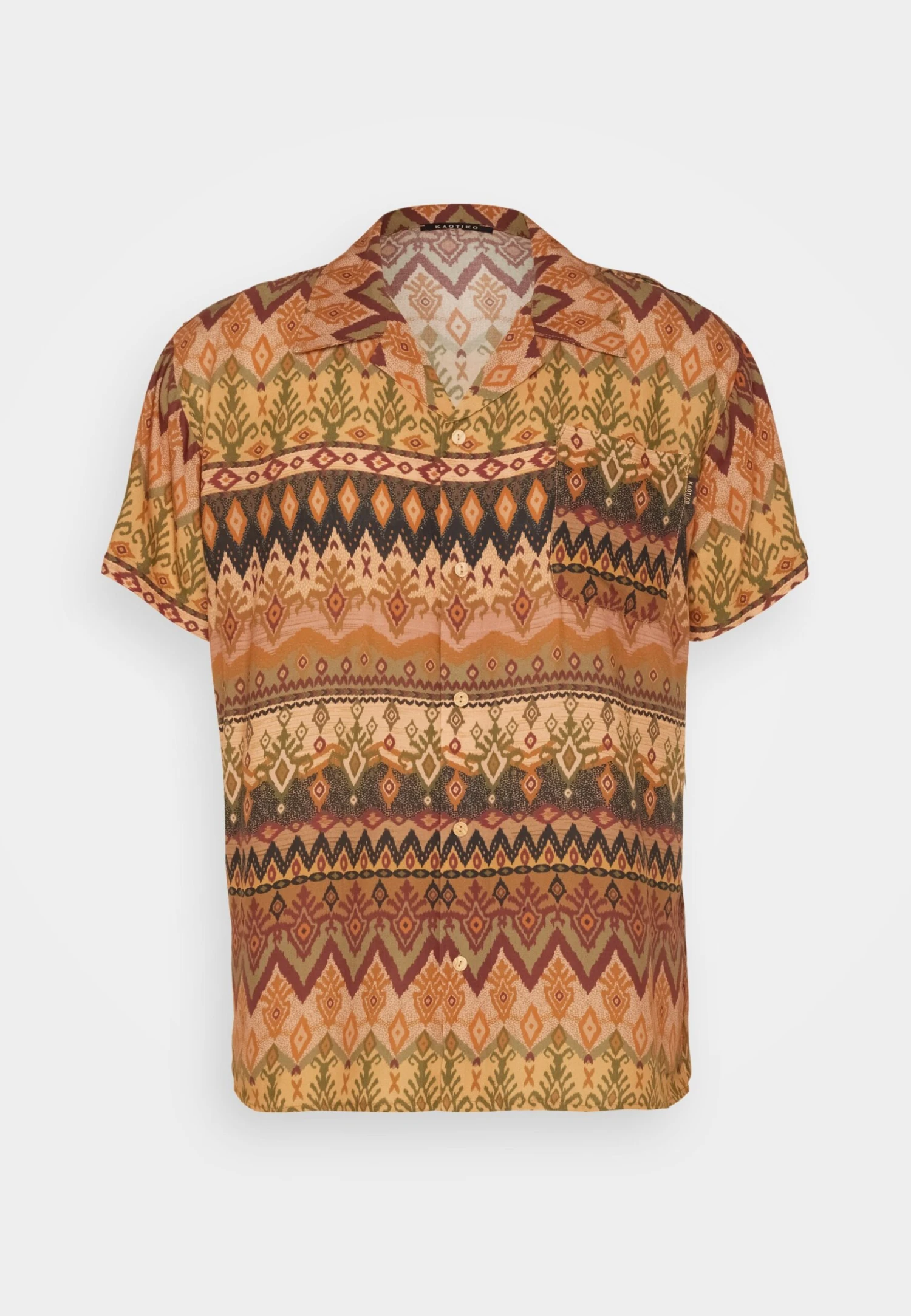 Kaotiko Shirt Mojave Unisex - Overhemdblouse - Brown 5 Kaotiko Shirt Mojave Unisex - Overhemdblouse - Brown - Afbeelding 5