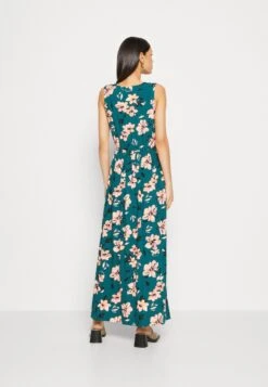 Anna Field Maxi-Jurk - Dark Green/Pink -Geselecteerde Modieuze Dameskledingwinkels 7b080599932547a6a1682be4c8d1bc9b