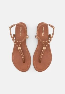 Anna Field Teensandalen - Cognac/Gold -Geselecteerde Modieuze Dameskledingwinkels 7c596d3d4dd6464c819a2b72b8deb71f