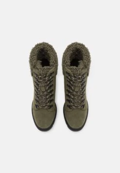 Anna Field Leather - Veterboots - Khaki -Geselecteerde Modieuze Dameskledingwinkels 7d8c23ada9ed4ab4b7dcf756f86fb7ba