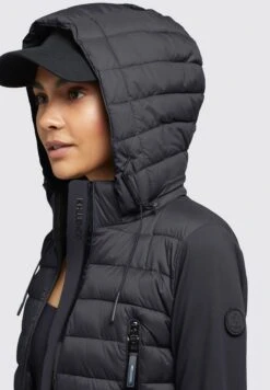 Khujo Dalis Matt - Jas - Schwarz -Geselecteerde Modieuze Dameskledingwinkels 7d901611ce8c43e98c7146a1c490fd65