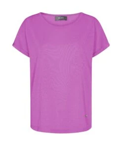 Mos Mosh Kay Tee - T-Shirt Basic - Vivid Viola -Geselecteerde Modieuze Dameskledingwinkels 7dcf37fd19ef4d3797ed2c1050b793a1