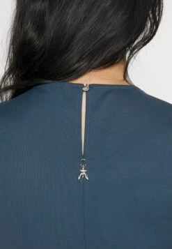 Patrizia Pepe Abito Dress - Etui-Jurk - Petrol Blue -Geselecteerde Modieuze Dameskledingwinkels 80744c49664d40dfa78874c1dc2c9735