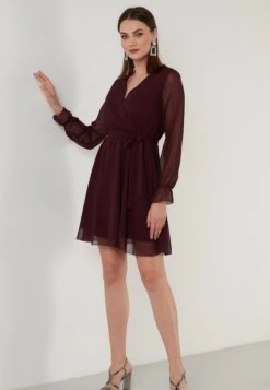 LELA Mini- Jurk - Purple -Geselecteerde Modieuze Dameskledingwinkels 89518ee969f44ebfb4428b300136144f