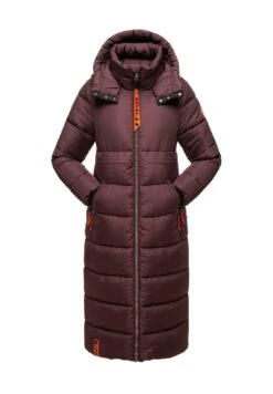 Navahoo Kristallblume - Winterjas - Dark Red Melange -Geselecteerde Modieuze Dameskledingwinkels 8e82a245519b483db516ebaf29f52dfa