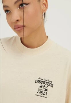 YOURTURN Unisex - T-Shirt Print - Mottled Light Brown -Geselecteerde Modieuze Dameskledingwinkels 941aa9d5ee30436d949c8e1dc9b62969