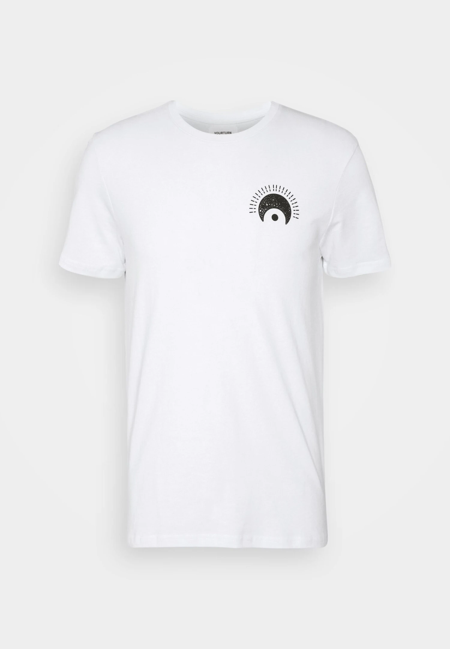YOURTURN Eye Moon Tee Unisex - T-Shirt Print - White 5 YOURTURN Eye Moon Tee Unisex - T-Shirt Print - White - Afbeelding 5