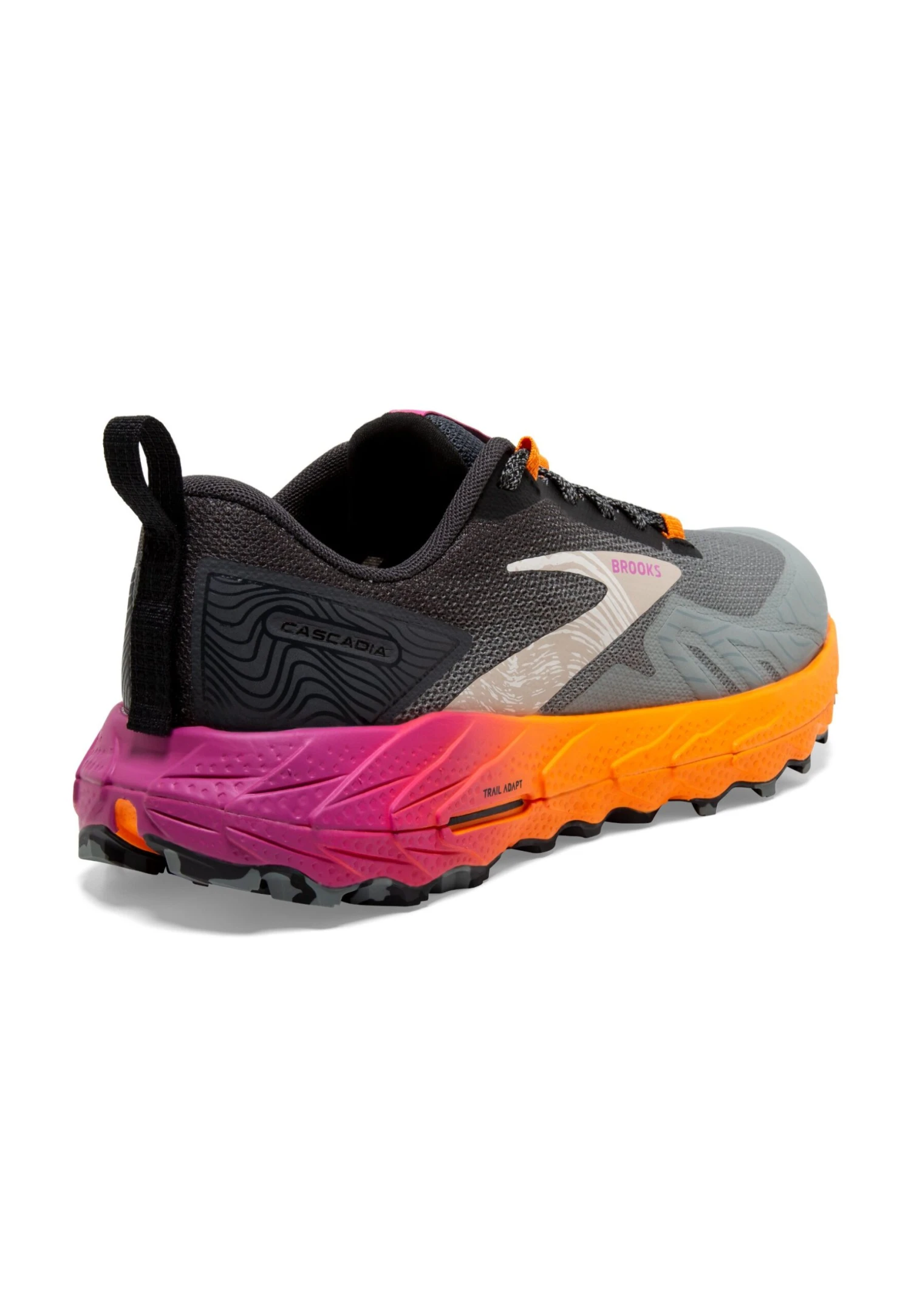 BROOKS Cascadia 17 - Trail Hardloopschoenen - Primer Ebony Oriole 4 BROOKS Cascadia 17 - Trail Hardloopschoenen - Primer Ebony Oriole - Afbeelding 4