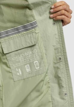 Khujo Adda - Halflange Jas - Blassgrün -Geselecteerde Modieuze Dameskledingwinkels a111b9c068754913b7e16b712f061028