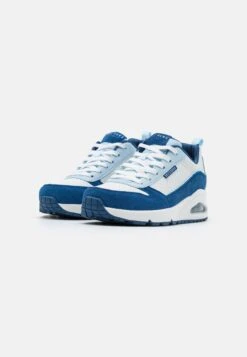 Uno - Sneakers Laag - Blue/White -Geselecteerde Modieuze Dameskledingwinkels a1526cccc03749a8a3700805fb6aaed1