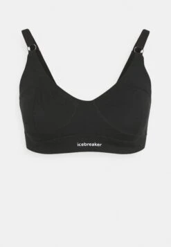 Icebreaker Merino Queens Clasp Bra - Sport Bh - Black -Geselecteerde Modieuze Dameskledingwinkels a4d52b559e754aceb6cc14db8964bf19