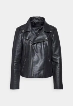 Mos Mosh Cami Leather Jacket - Leren Jas - Black -Geselecteerde Modieuze Dameskledingwinkels a8d4401fce1042b88f77c5d5e449ec20