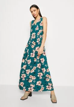 Anna Field Maxi-Jurk - Dark Green/Pink -Geselecteerde Modieuze Dameskledingwinkels baa227ce9a894cf9a0af24e94c9b805b