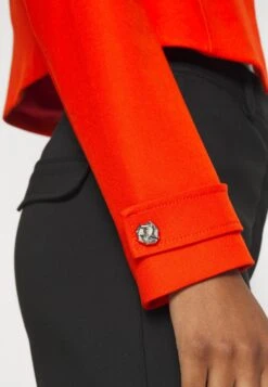 Boss Slim-Fit Cropped Jacket With Collarless Styling - Blazer - Bright Orange 15 Boss Slim-Fit Cropped Jacket With Collarless Styling - Blazer - Bright Orange -Geselecteerde Modieuze Dameskledingwinkels bb607565ad214fe7ad01aa023f77e9b8