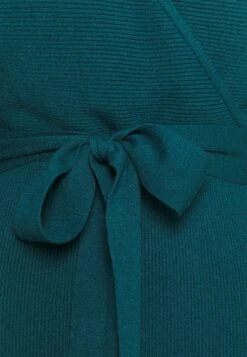 Anna Field Wrap V Ausschnitt Mini Strickkleid Mit Gürtel - Etui-Jurk - Deep Teal -Geselecteerde Modieuze Dameskledingwinkels ce53a6620ca046b6a27233a971b7b11b