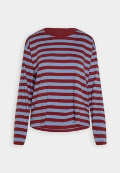 Monki Longsleeve - Dark Red/Blue -Geselecteerde Modieuze Dameskledingwinkels cf577ad2d81442f9b091d5016aa0dba5