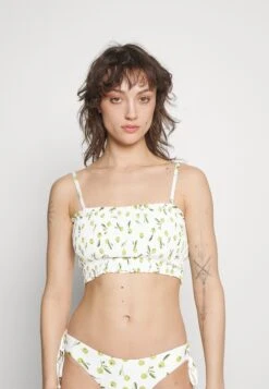 Seafolly Summer Crush Shirred Long Line Bandeau - Bikinitop - Off-White -Geselecteerde Modieuze Dameskledingwinkels d30beb9cb95344b78c7442facd6500a4