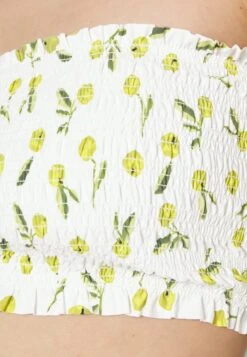 Seafolly Summer Crush Shirred Long Line Bandeau - Bikinitop - Off-White -Geselecteerde Modieuze Dameskledingwinkels d409e814baf549c780a1abcc0718fe2a