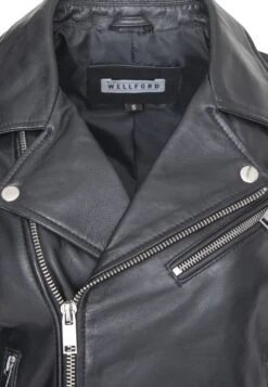 Jacket - Leren Jas - Black -Geselecteerde Modieuze Dameskledingwinkels d740c0aed0844428932ae76e0e668757